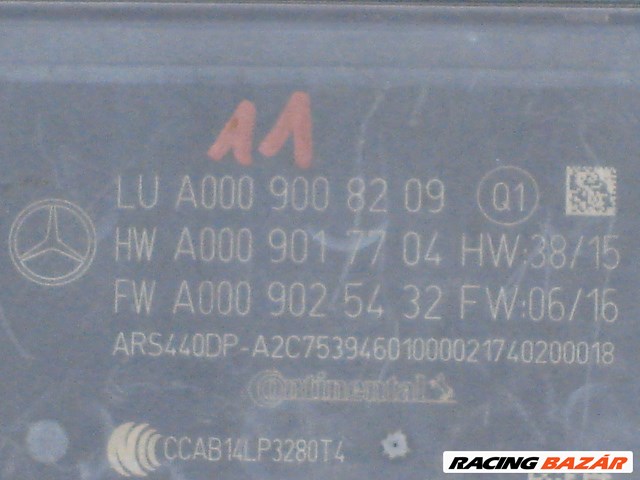 Mercedes távolságtartó tempómat modul A009008209 5. kép