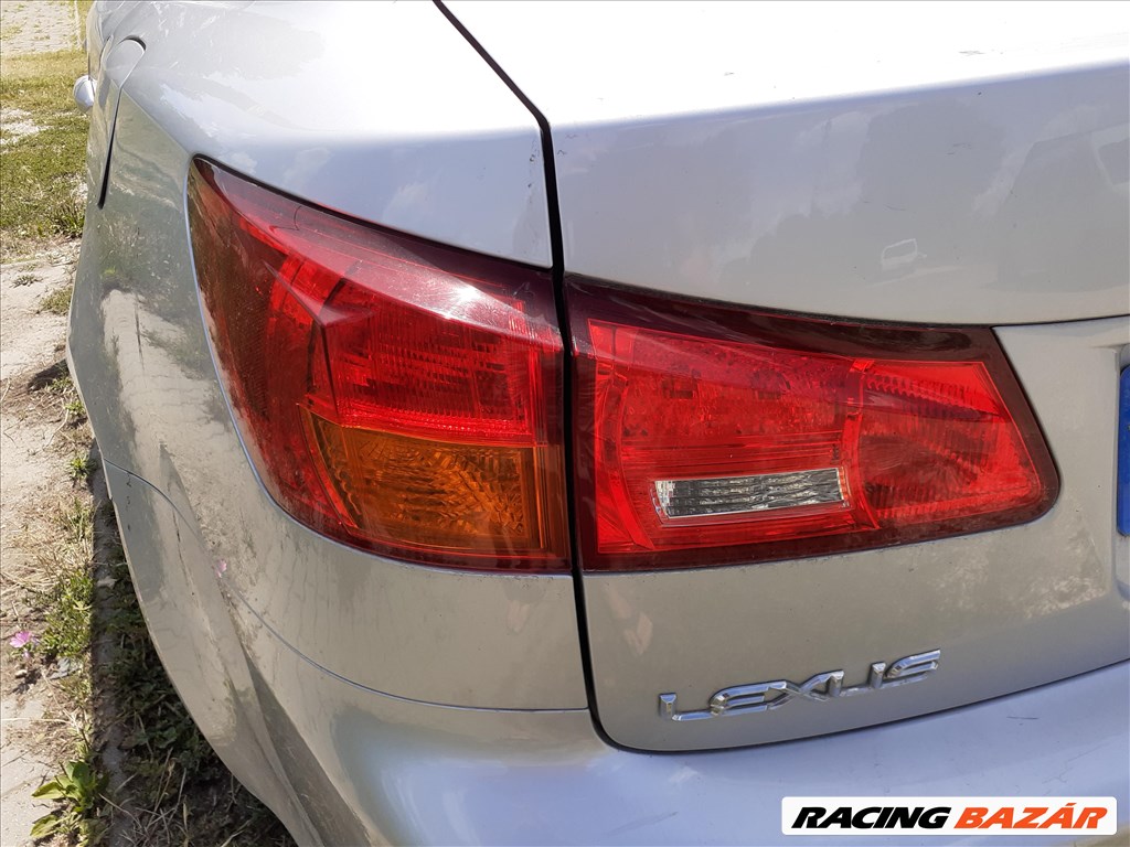 Lexus IS 220d 250 xe20 ezüst elemek ajtó lökhárító negyed eleje hatulja küszöb tető hátfal csomagtér 5. kép