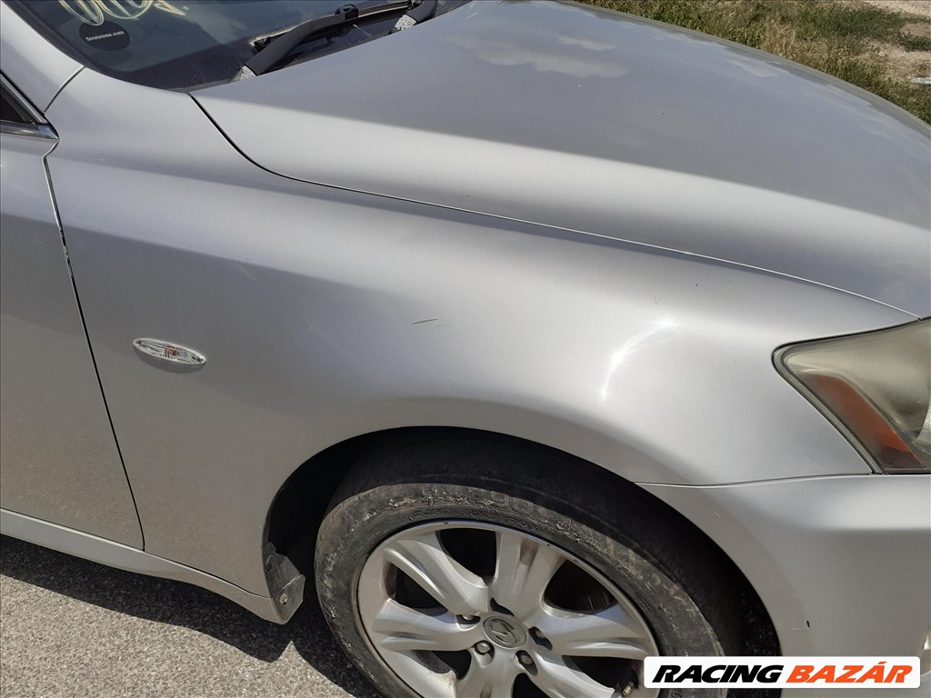 Lexus IS 220d 250 xe20 ezüst elemek ajtó lökhárító negyed eleje hatulja küszöb tető hátfal csomagtér 14. kép