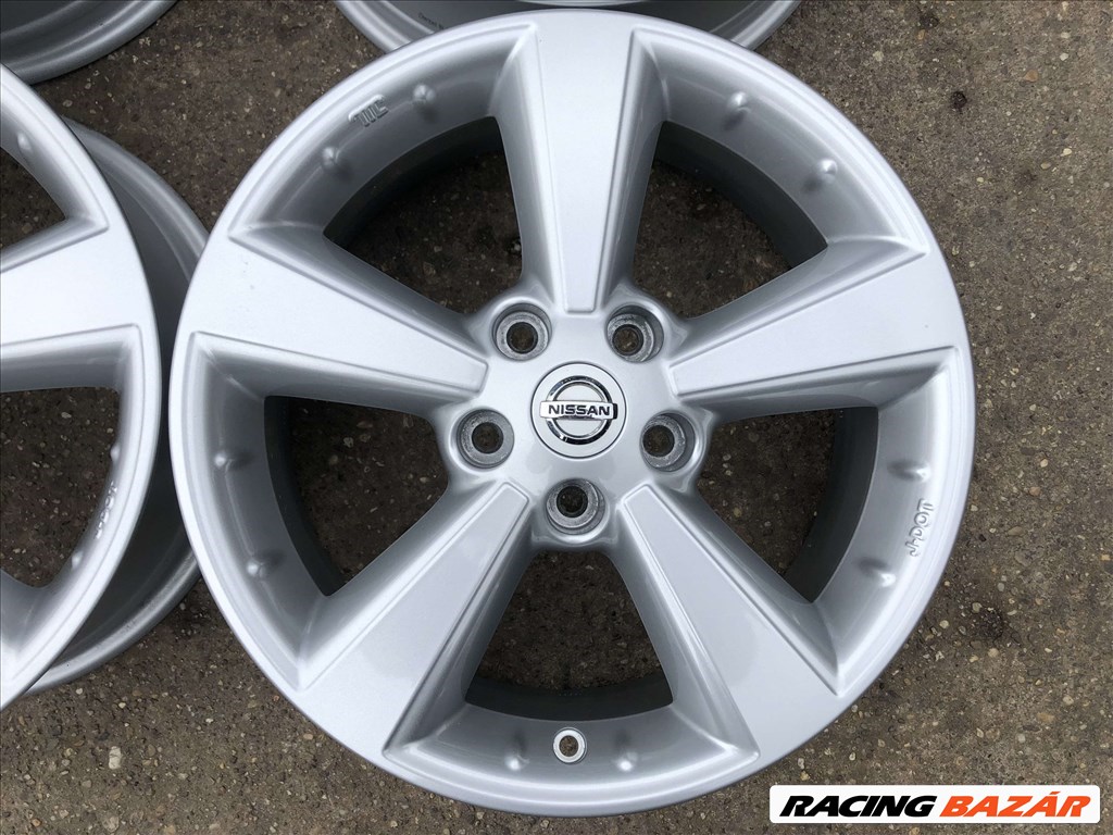 4db gyári 17" Nissan alufelni. (1092) 2. kép