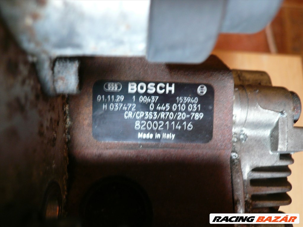 Bosch 8200211416  magasnyomású pumpa szivattyú Renault 1,9DCI be volt de sok másba is jó 4. kép
