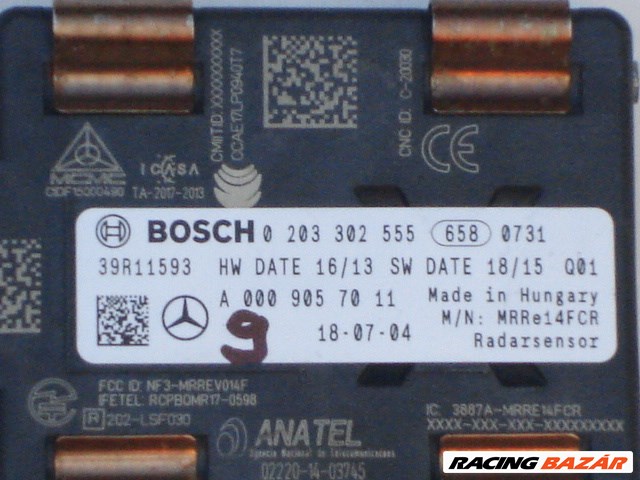 Mercedes Távolságtartó tempomat modul A0009057011 5. kép