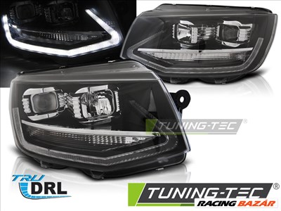 Volkswagen VW T6 15- BLACK LED TRU DRL Tuning-Tec fényszóró 