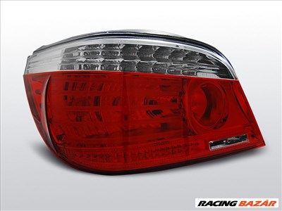 BMW E60 07.03-07 Piros-Fehér LED-es Hátsó lámpa
