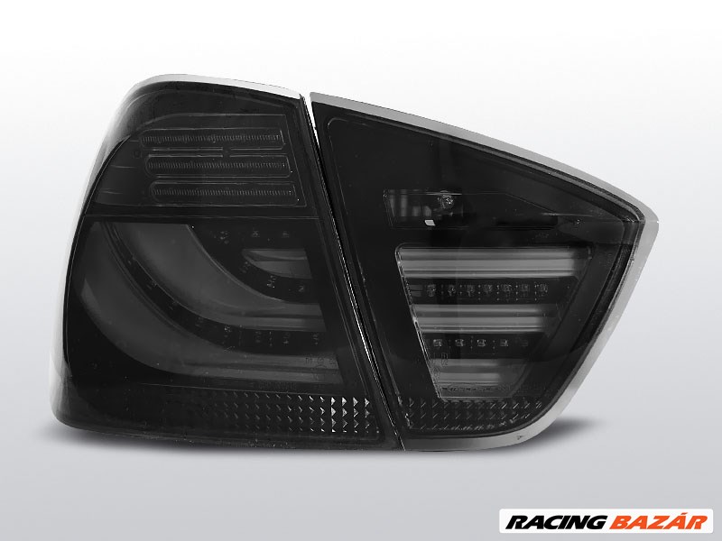BMW E90 09-11 Füstös-Fekete LED-es BAR Hátsó lámpa 1. kép