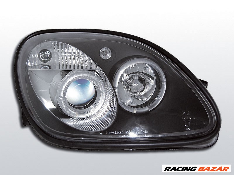 MERCEDES R170 SLK 1996.04-2004 Fekete ANGEL EYES Első Lámpa 1. kép