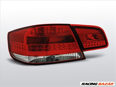 BMW E92/ E93 09.06-03.10 Piros-Fehér LED-BAr Hátsó lámpa