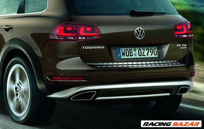 VW Volkswagen Touareg hátsó lökhárító Spoiler R-line 1. kép