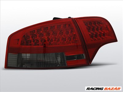 AUDI A4 B7 11.04-11.07 SEDAN Piros Sötétített LED -es hátsó lámpa
