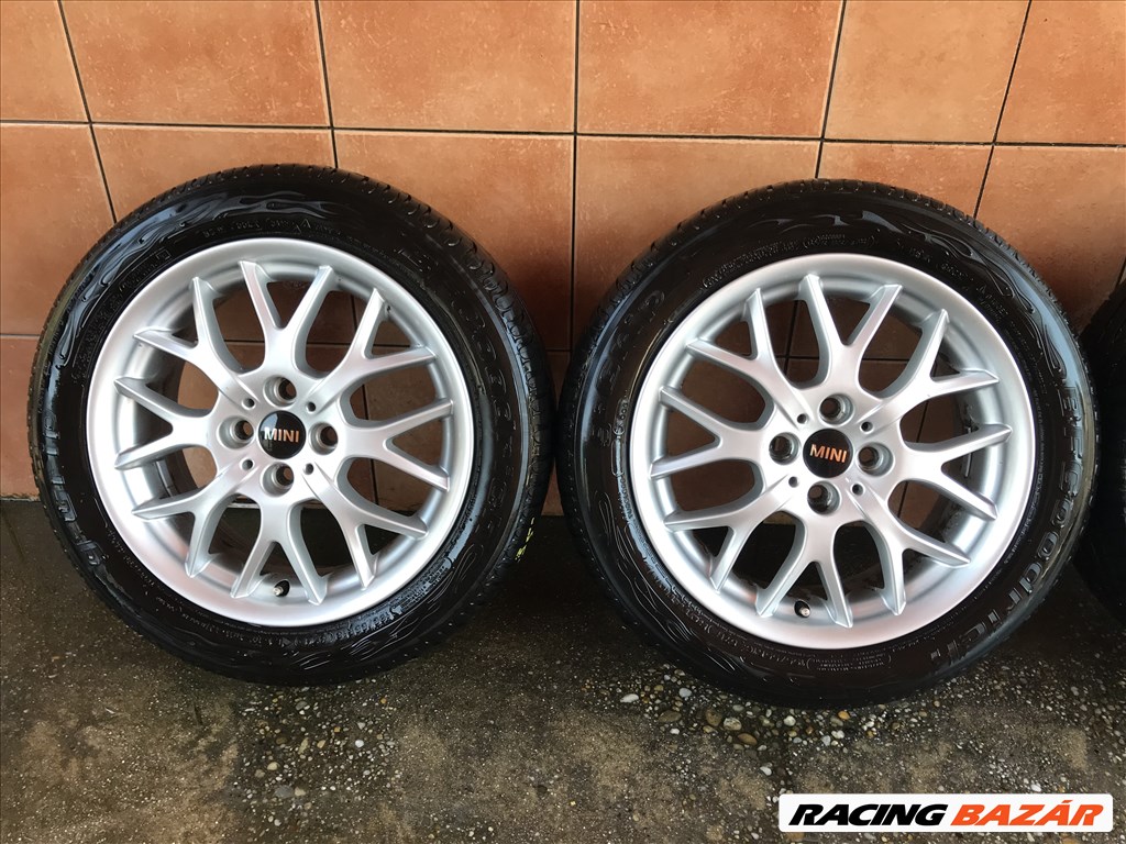  MINI 16" ALUFELNI 4X100 NYÁRI 195/55R16 GUMIVAL OLCSÓN!!!! 2. kép