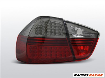 BMW E90 Piros-Füstös Led-es Hátsó lámpa 03.05-08.08