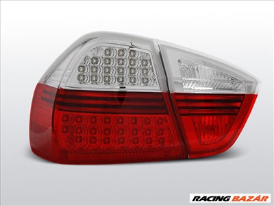 BMW E90 Piros-Fehér LED-es Hátsó lámpa 03.05-08.08