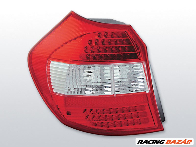 BMW E87/81 04-08.07 Piros Fehér LED -es hátsó lámpa 1. kép