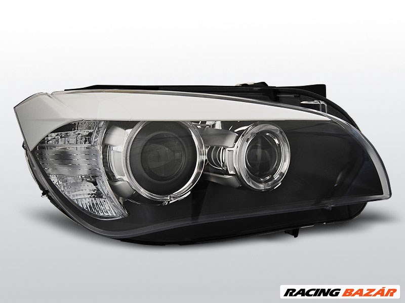 BMW X1 E84 2009.10-2012.07 Fekete AE LED Első Lámpa 1. kép