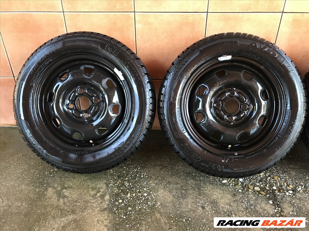  HYUNDAI 14" LEMEZFELNI 4X100 TÉLI 175/65R14 GUMIVAL OLCSÓN!!!! 2. kép