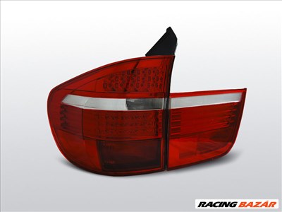 BMW X5 E70 03.07-03.10 Piros Fehér LED Hátsó lámpa