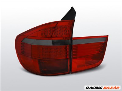 BMW X5 E70 06-03.10 Piros Füstös LED Hátsó lámpa