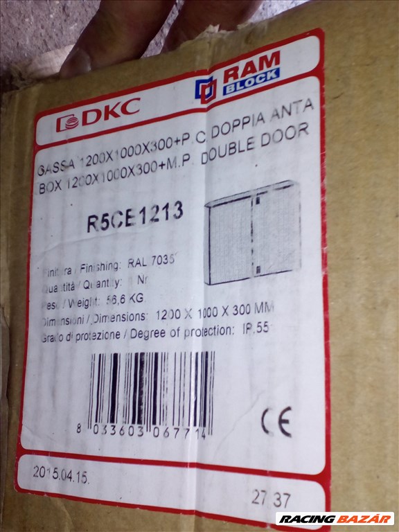 Dkc R5CE1213 1200X1000X300MM IP55 Lemezszekrény 1. kép