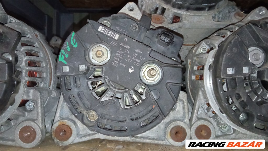 Renault 1.2 16v 50-90A Generátor 0124325139 8200429898 1. kép