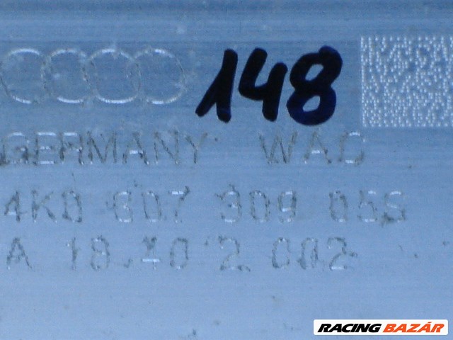 Audi A6 4K hátsó lökhárító merevítő gerenda 4K9807309 2019-től 5. kép