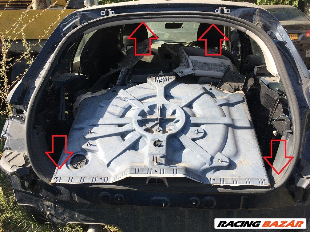 CITROEN C4 B7 CSOMAGTÉRAJTÓ KÉDERGUMI 9808001880 2. kép