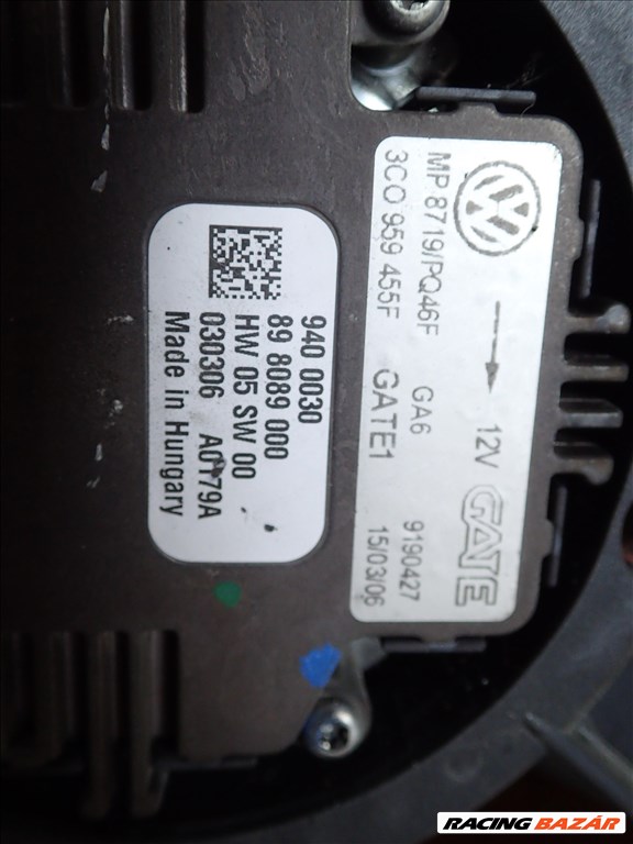 Vw Golf Caddy Touran Passat Beetle ventilátor 1K0959455FR/1K0959455ET 3. kép