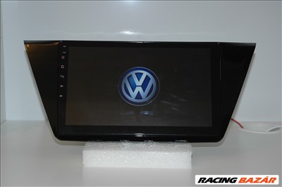 Volkswagen Touran Android 10 Multimédia, GPS, Wifi, Bluetooth, Rádió, Tolatókamerával!