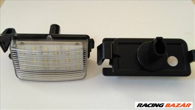 Nissan - Infiniti fehér SMD LED rendszámtábla világítás Versa GT-R R35 350Z 370Z G35 G37, több más típushoz is jó