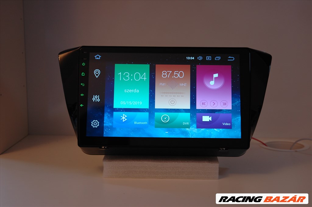 Skoda Superb Android 10 Multimédia, GPS, Wifi, Bluetooth, Tolatókamerával! 2. kép