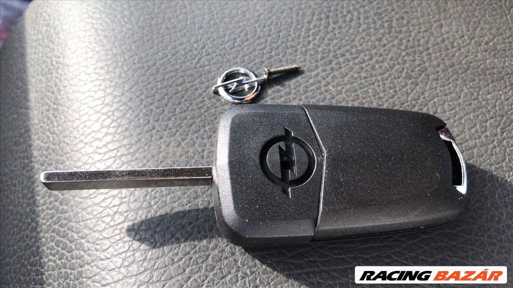 Opel kulcsház új nyers tollszárral elektronika nélkül- bicskakulcs 3. kép