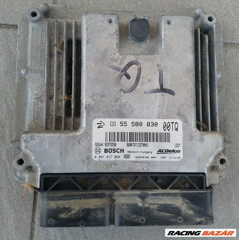 Opel Corsa D 1.3CDTI (A13DTC) motorvezérlő 55580830 1. kép