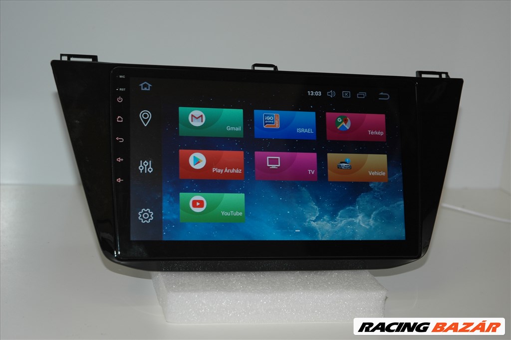 Volkswagen Tiguan Android 10 Multimédia, GPS, Wifi, Bluetooth, Tolatókamerával! 5. kép