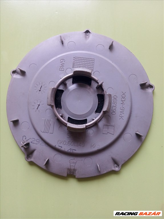 Seat 6K0601149H/Q gyári alufelni felnikupak, felniközép, felni kupak  2. kép
