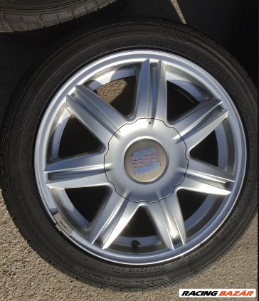 Seat 6L0601149J gyári alufelni felnikupak, felniközép, felni kupak  4. kép