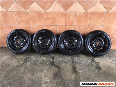 FORD FIESTA 14" LEMEZFELNI 4X108 NYÁRI 185/60R14 GUMIVAL OLCSÓN!!!