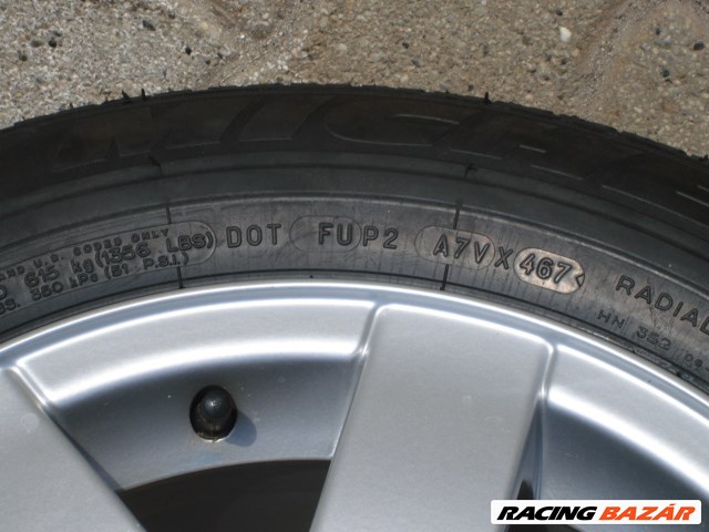 VW Passat Új Alukerék 5X112 2db 7Jx15H2 ET 45 3B0601025A  Gumi 205/60 R15 Új Michelin Pilot  4. kép