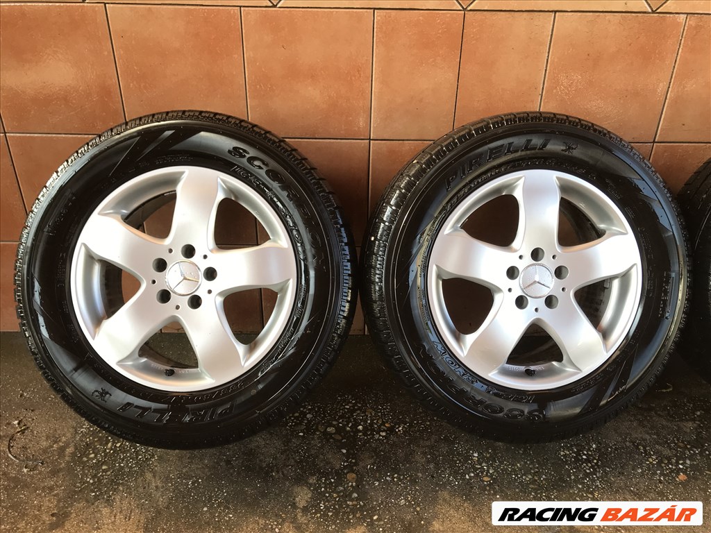 MERCEDES ML 17" ALUFELNI 5X112 TÉLI 255/60R17 GUMIVAL OLCSÓN!!!!!!!! 2. kép