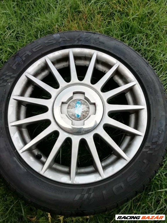 Ford Fiesta Mk5 Zetec YS611000AB gyári alufelni felnikupak, felniközép, felni kupak 4. kép