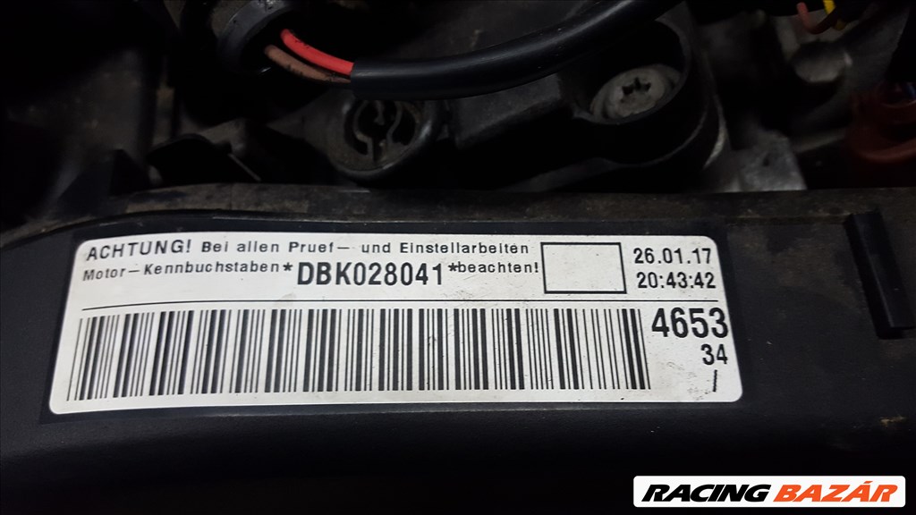 Volkswagen Audi Seat Skoda 1.6 tdi "DBK" motor 37.000 km!!! 3. kép