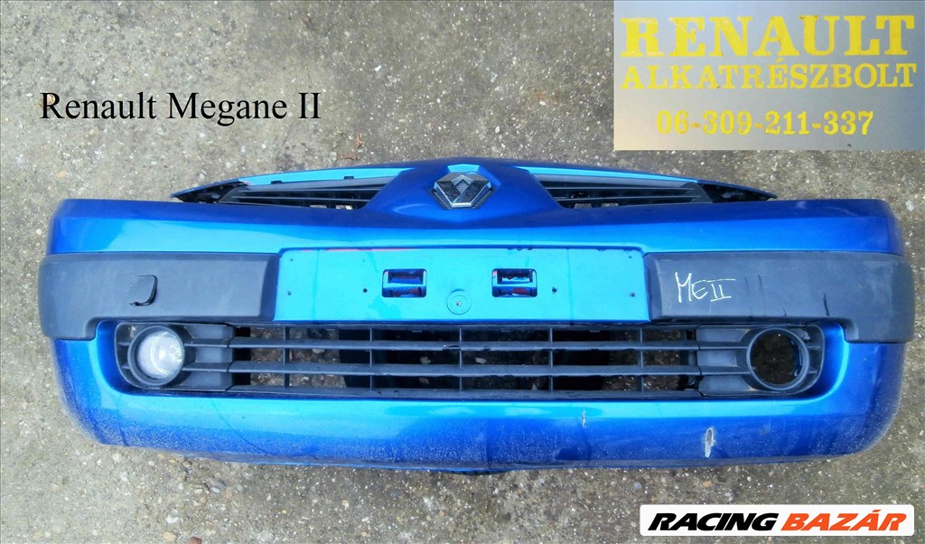 Renault Megane II első lökhárító  1. kép