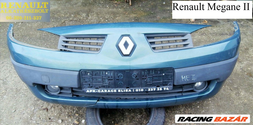 Renault Megane II első lökhárító  2. kép
