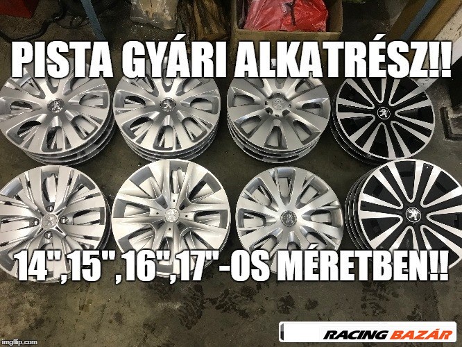 GYÁRI!! 14" - OS FORD DÍSZTÁRCSA SZETT!! DÍSZTÁRCSA SZETTEK !! 14" / 15" / 16" / 17" 3. kép