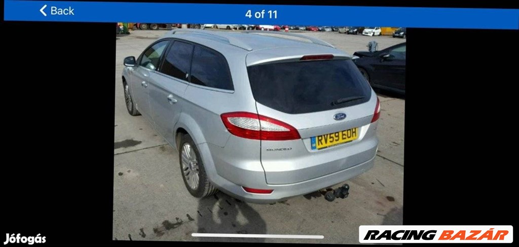 Ford mondeo csomagtérajto ajtó lökhárító tetősin kombi mk4 gyári 3. kép