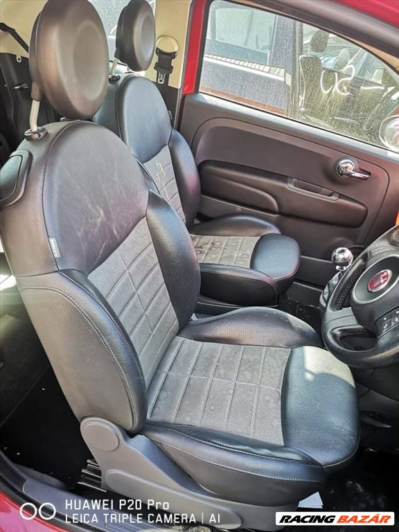 Fiat 500 bőr ülésgarnitúra  1. kép
