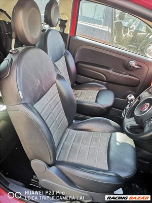 Fiat 500 bőr ülésgarnitúra 