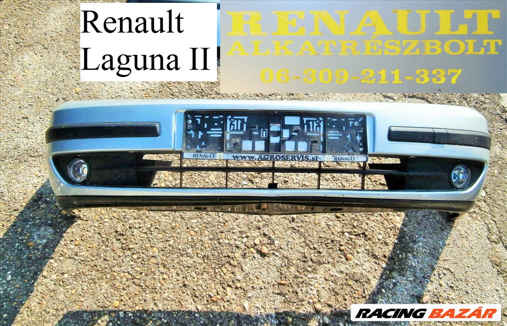 Renault Laguna II első lökhárító  3. kép