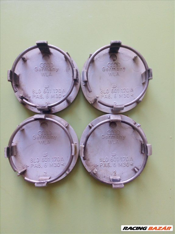 Audi 8L0601170A 57/51mm gyári alufelni felnikupak, felniközép, felni kupak 2. kép