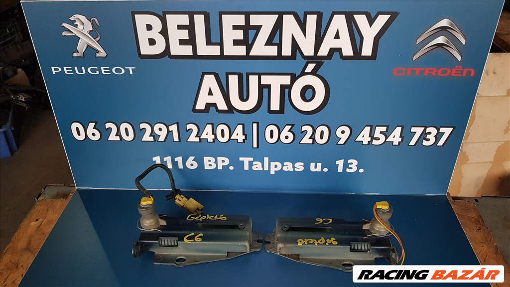 Citroën C6 géptető pirotechnika beavatkozó 1. kép