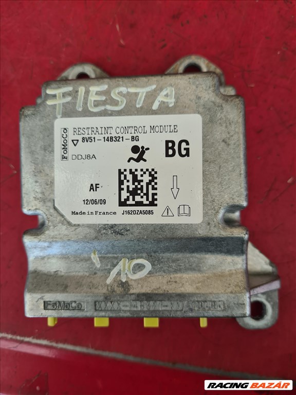 FORD Fiesta 1.4 TDCI Légzsákvezérlő 8V51-14B321-BG 1. kép