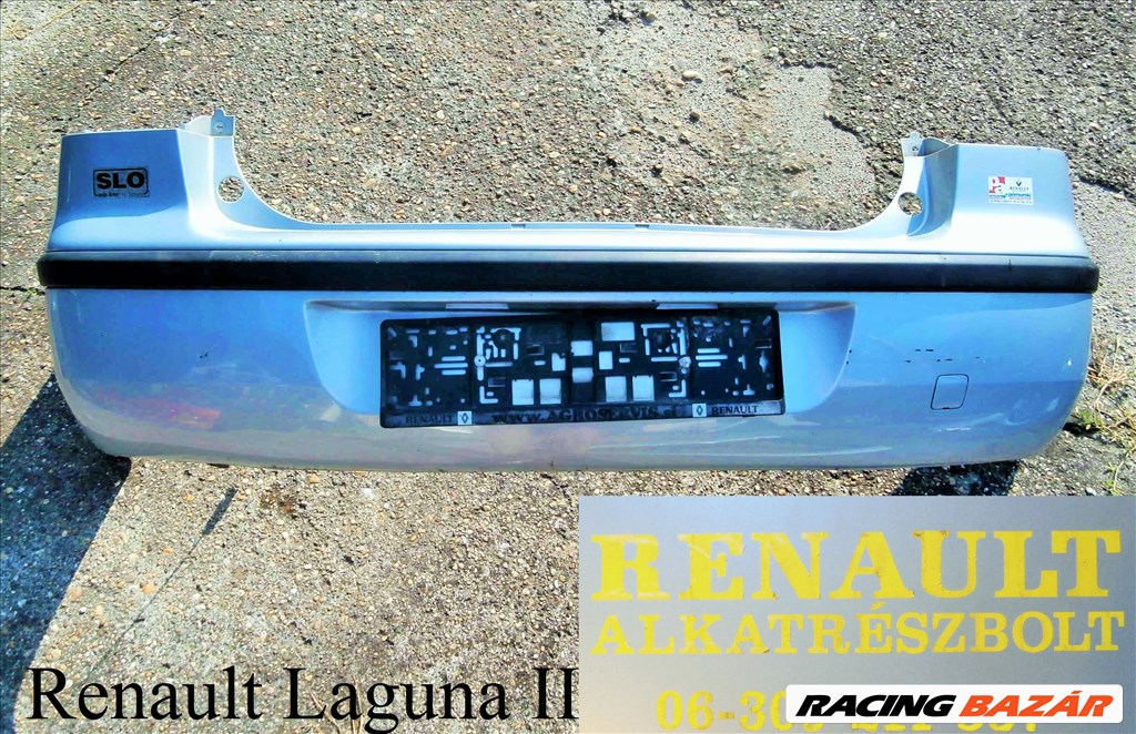 Renault Laguna II hátsó lökhárító  1. kép